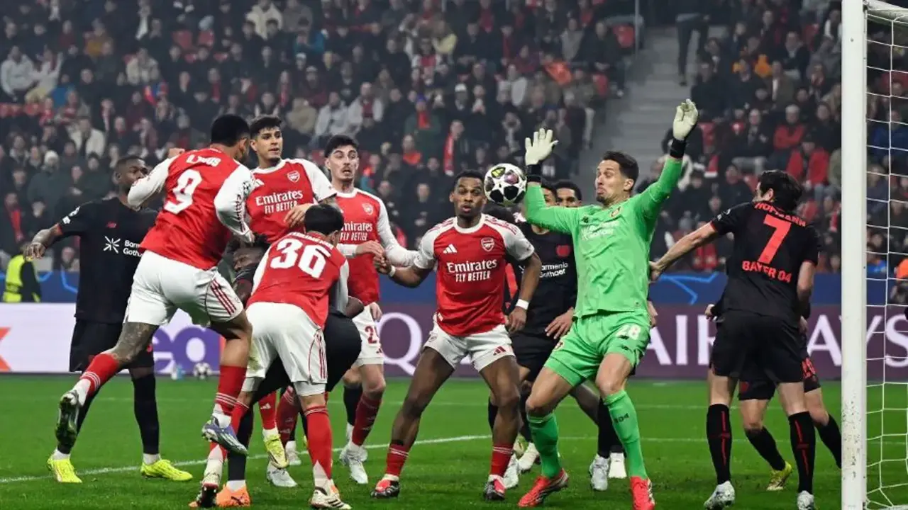 موعد مباراة آرسنال وباير ليفركوزن المرتقبة والقنوات الناقلة في دوري أبطال أوروبا